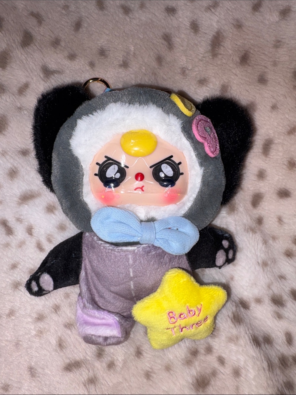 Baby Three Sweet Dreams Mini Panda with Special Crying Eyes